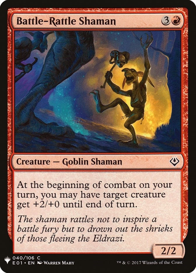 Image for Battle-Rattle Shaman (40) [The List Reprints]