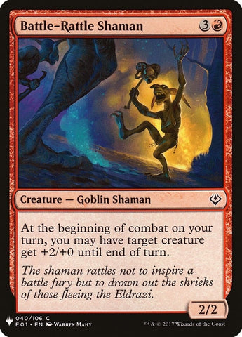 Image for Battle-Rattle Shaman (40) [The List Reprints]