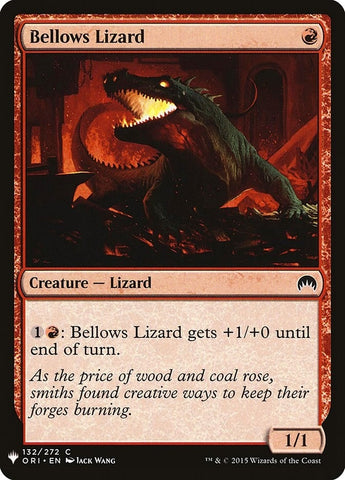 Image for Bellows Lizard (132) [The List Reprints]