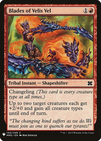 Image for Blades of Velis Vel (105) [The List Reprints]