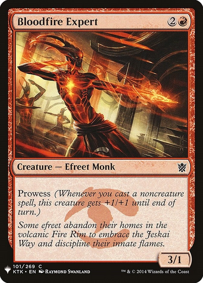Image for Bloodfire Expert (101) [The List Reprints]