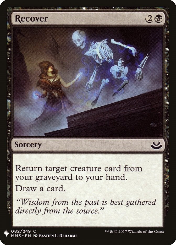 Image for Recover (82) [The List Reprints]