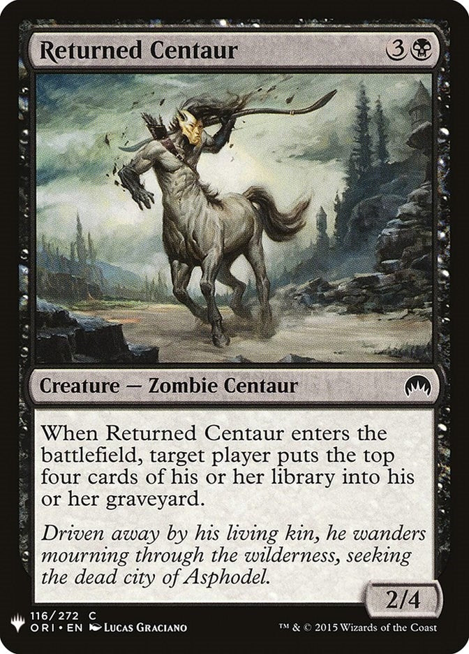 Image for Returned Centaur (116) [The List Reprints]