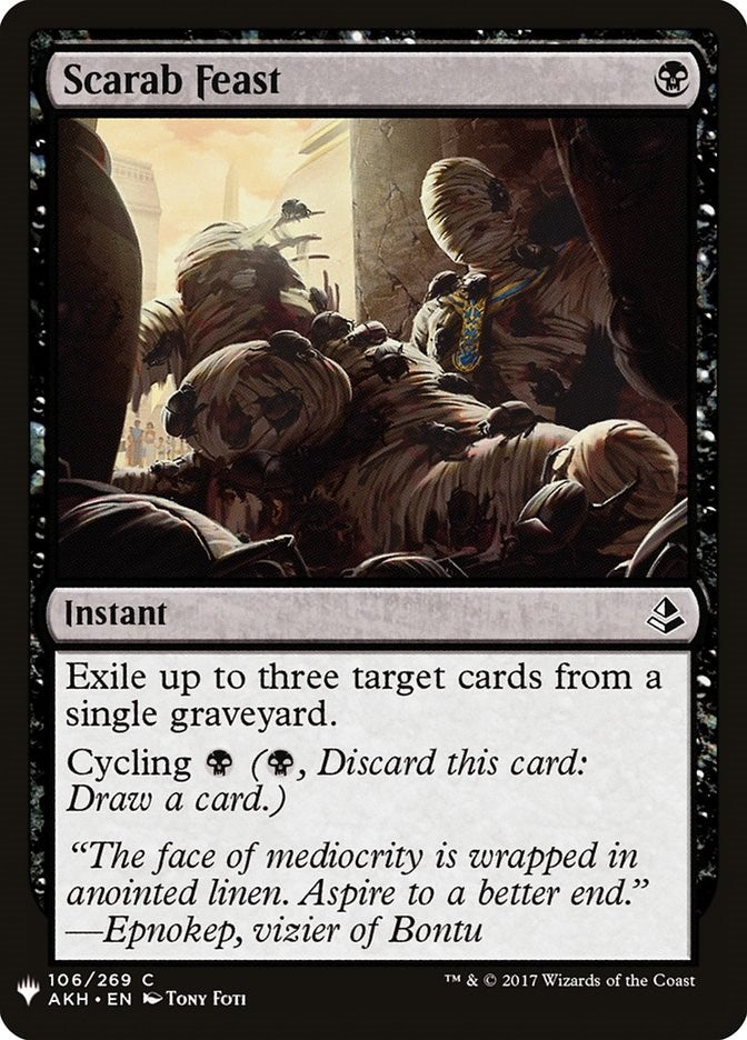 Image for Scarab Feast (106) [The List Reprints]