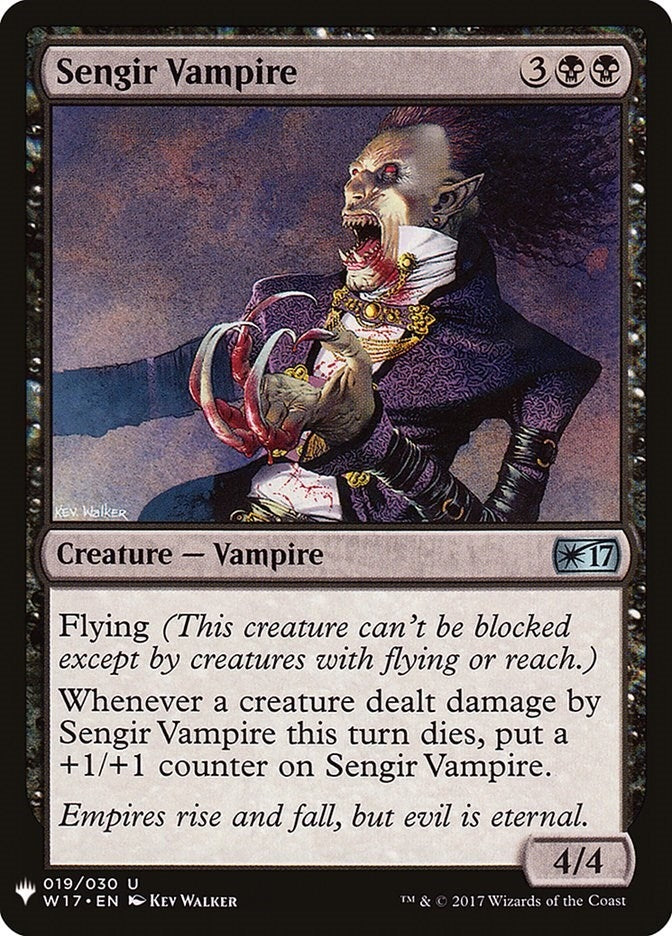 Image for Sengir Vampire (19) [The List Reprints]