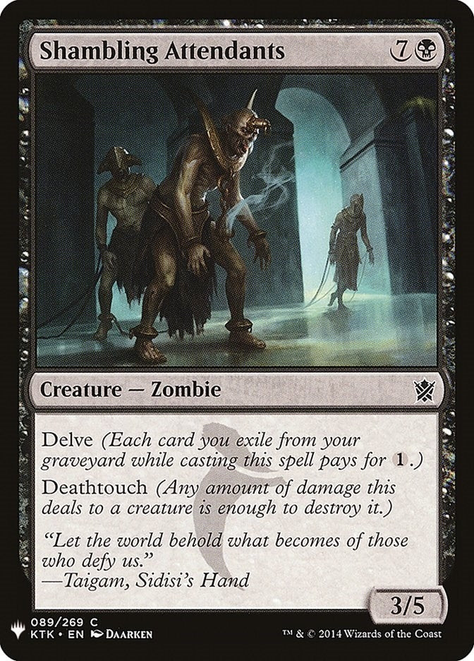 Image for Shambling Attendants (89) [The List Reprints]