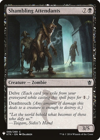 Image for Shambling Attendants (89) [The List Reprints]