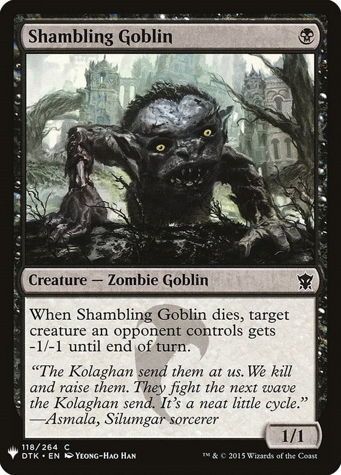 Image for Shambling Goblin (118) [The List Reprints]