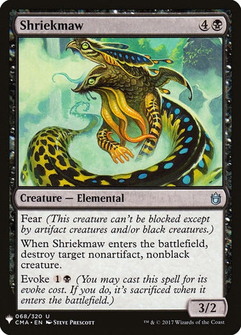 Image for Shriekmaw (68) [The List Reprints]