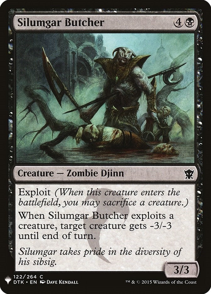 Image for Silumgar Butcher (122) [The List Reprints]
