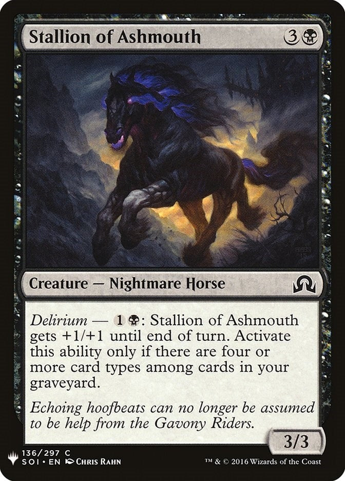 Image for Stallion of Ashmouth (136) [The List Reprints]