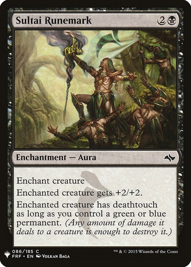 Image for Sultai Runemark (86) [The List Reprints]
