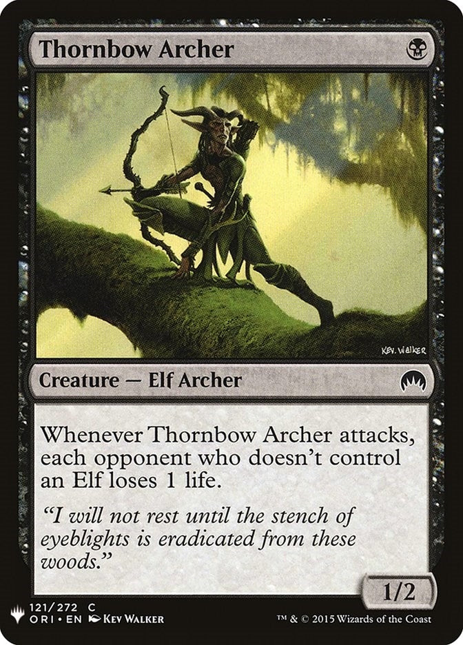 Image for Thornbow Archer (121) [The List Reprints]