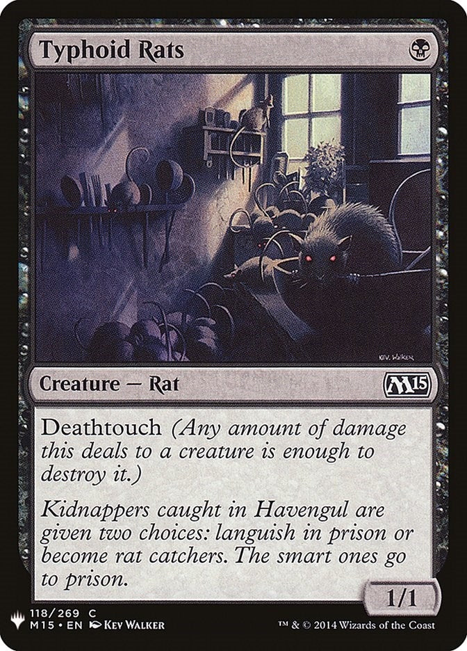 Image for Typhoid Rats (118) [The List Reprints]