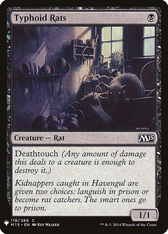 Image for Typhoid Rats (118) [The List Reprints]