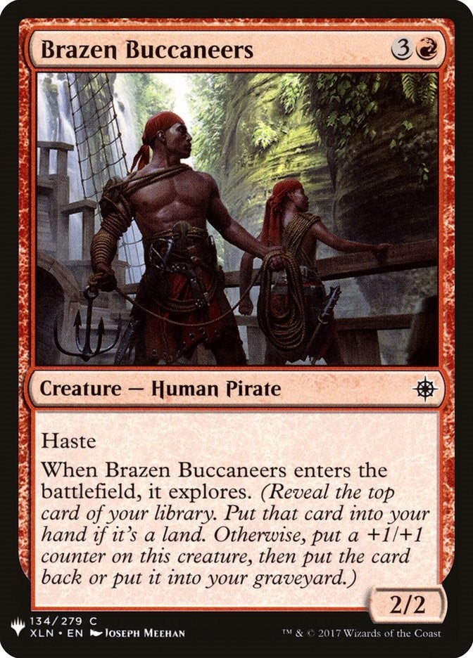Image for Brazen Buccaneers (134) [The List Reprints]