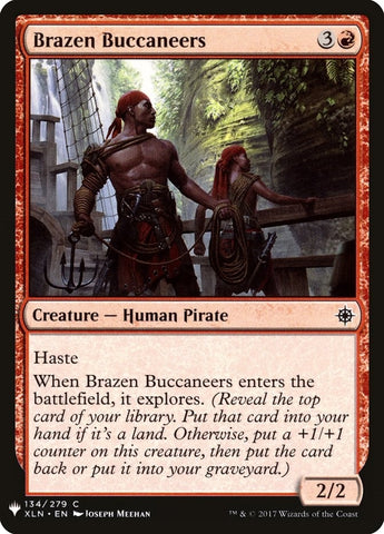 Image for Brazen Buccaneers (134) [The List Reprints]