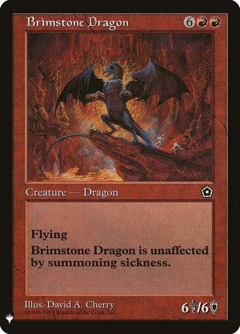 Image for Brimstone Dragon [The List Reprints]