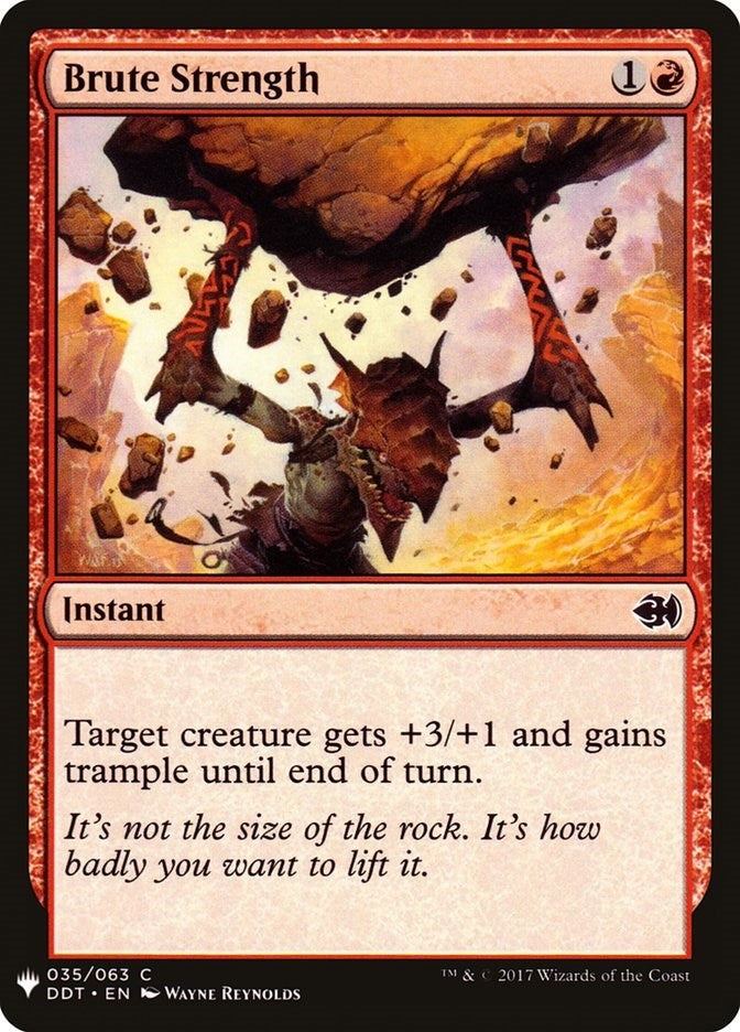 Image for Brute Strength (35) [The List Reprints]