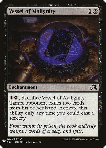 Image for Vessel of Malignity (144) [The List Reprints]