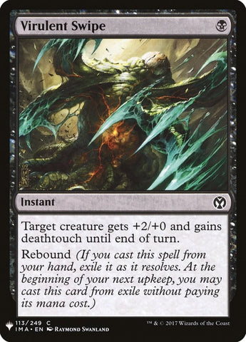 Image for Virulent Swipe (113) [The List Reprints]