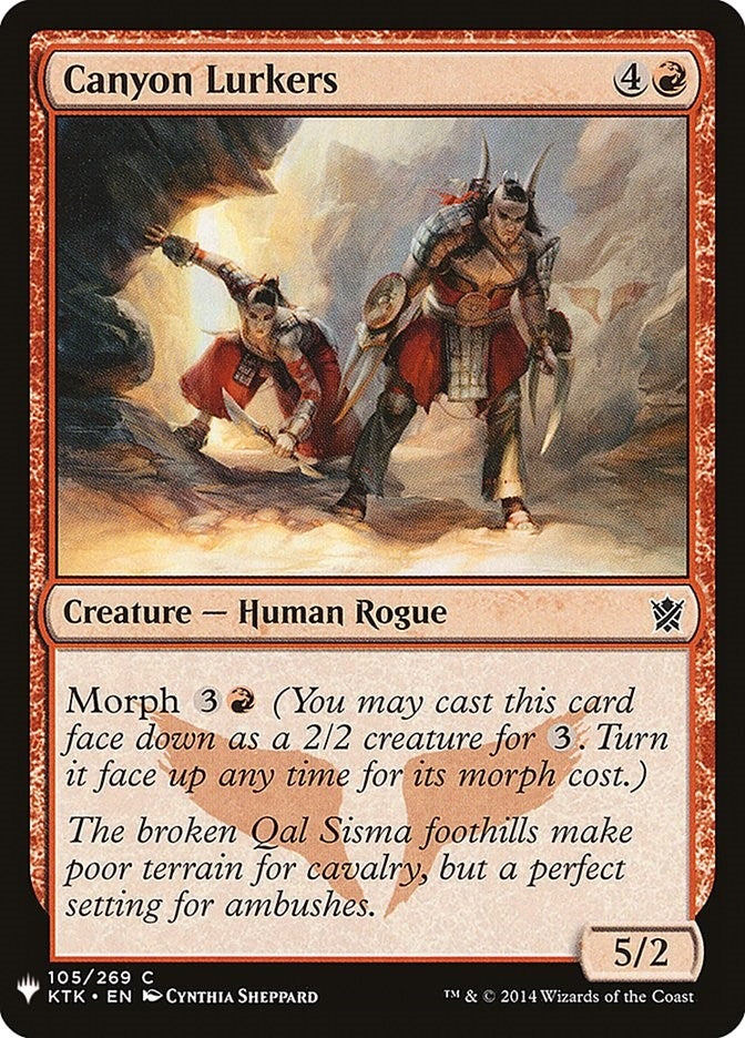 Image for Canyon Lurkers (105) [The List Reprints]