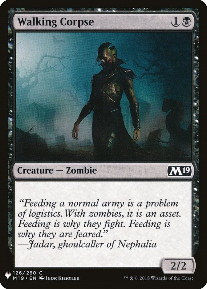 Image for Walking Corpse (126) [The List Reprints]
