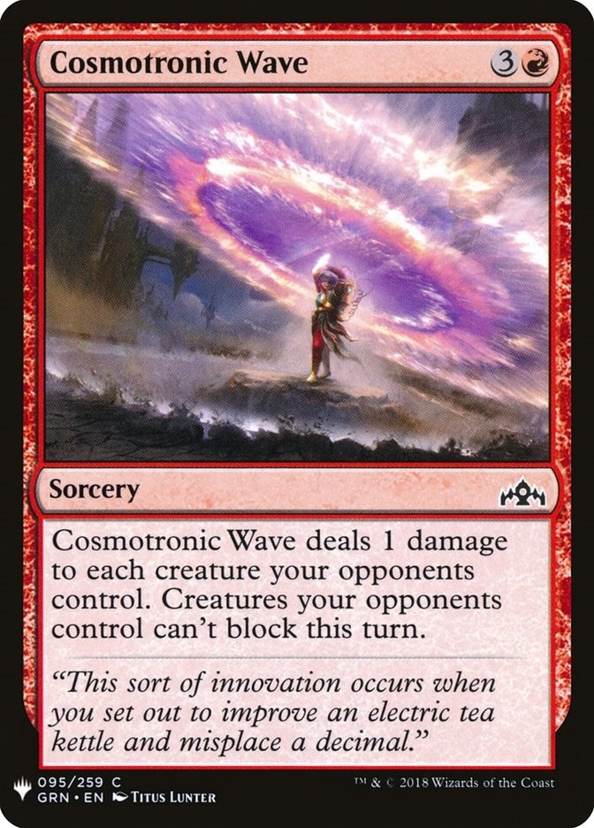 Image for Cosmotronic Wave (95) [The List Reprints]