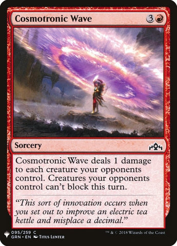 Image for Cosmotronic Wave (95) [The List Reprints]