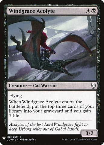 Image for Windgrace Acolyte (112) [The List Reprints]