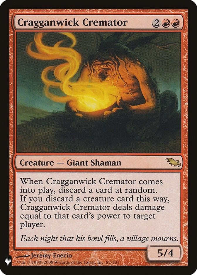Image for Cragganwick Cremator (87) [The List Reprints]