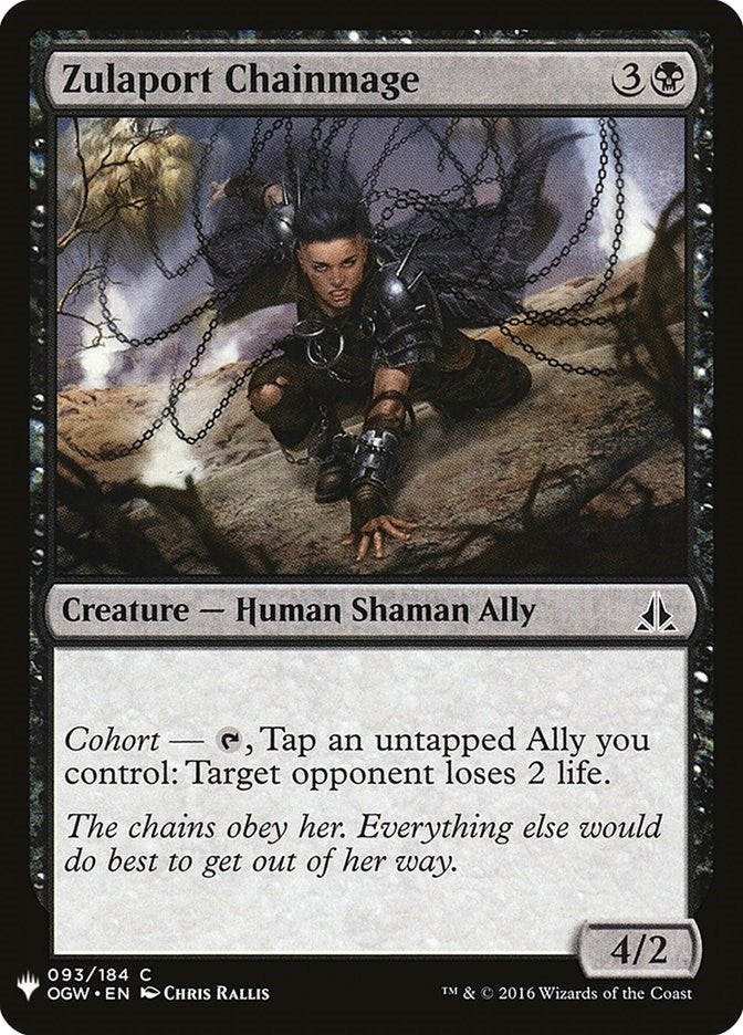 Image for Zulaport Chainmage (93) [The List Reprints]