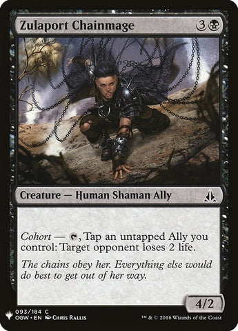 Image for Zulaport Chainmage (93) [The List Reprints]