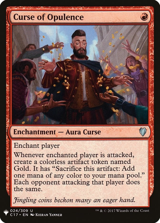 Image for Curse of Opulence (24) [The List Reprints]