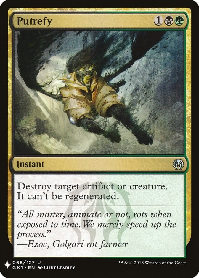Image for Putrefy (GK1) (68) [The List Reprints]