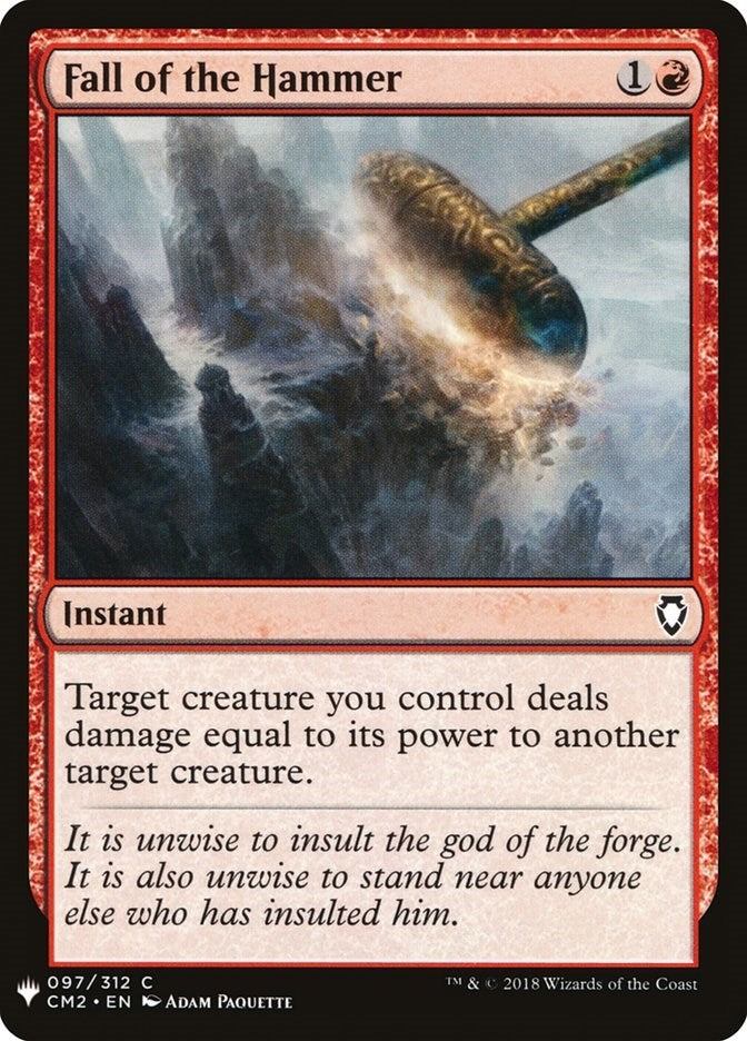 Image for Fall of the Hammer (97) [The List Reprints]