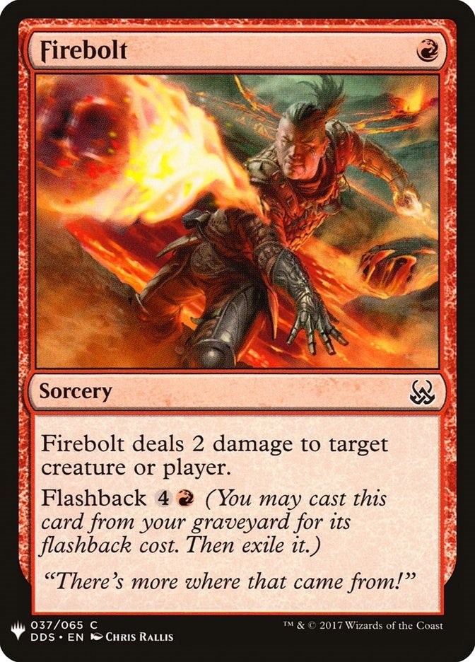 Image for Firebolt (37) [The List Reprints]