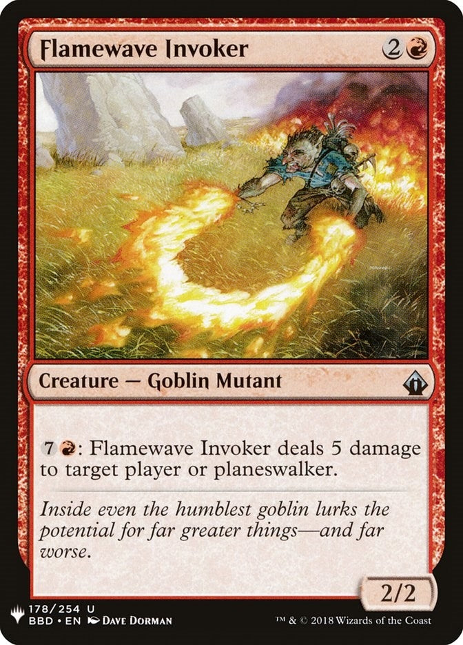 Image for Flamewave Invoker (178) [The List Reprints]