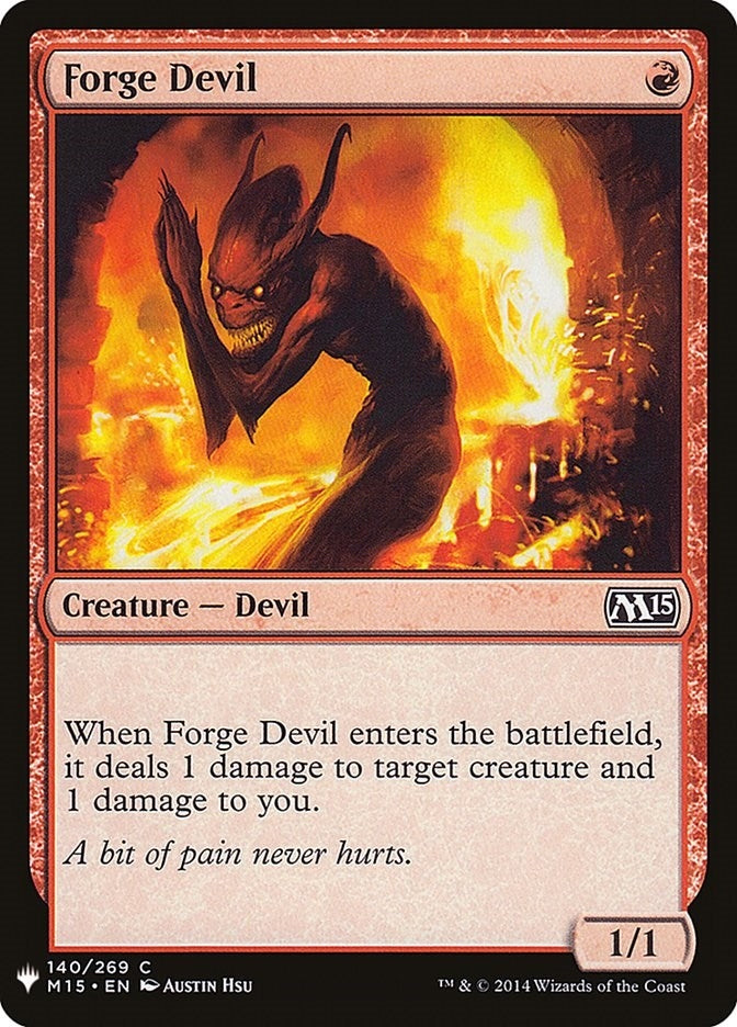 Image for Forge Devil (140) [The List Reprints]