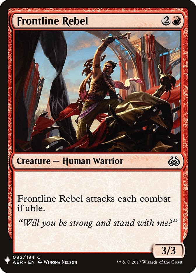 Image for Frontline Rebel (82) [The List Reprints]
