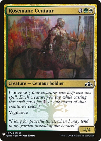 Image for Rosemane Centaur (197) [The List Reprints]