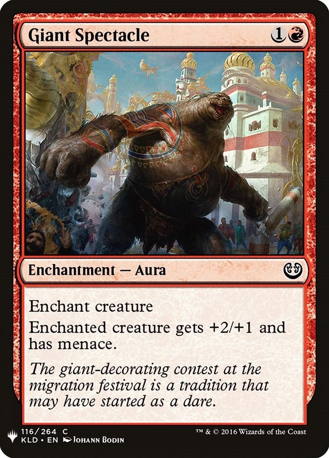 Image for Giant Spectacle (116) [The List Reprints]