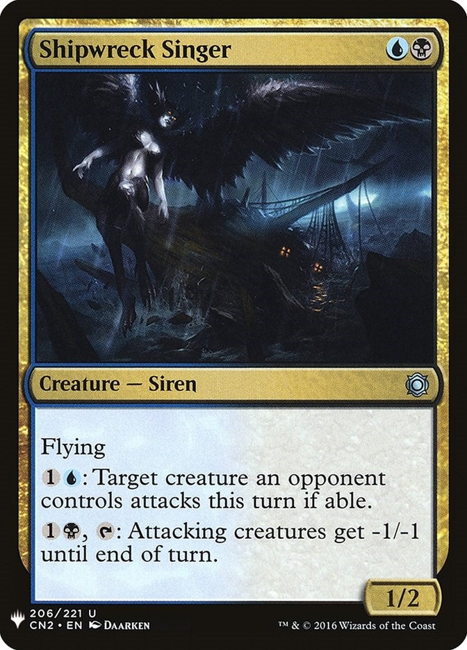Image for Shipwreck Singer (206) [The List Reprints]