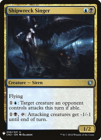 Image for Shipwreck Singer (206) [The List Reprints]