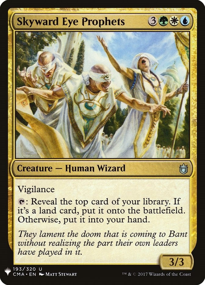 Image for Skyward Eye Prophets (193) [The List Reprints]