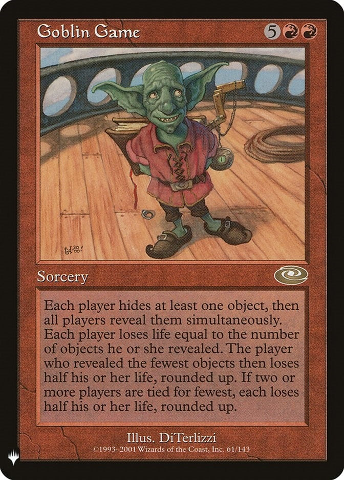 Image for Goblin Game (61) [The List Reprints]