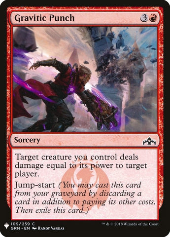 Image for Gravitic Punch (105) [The List Reprints]