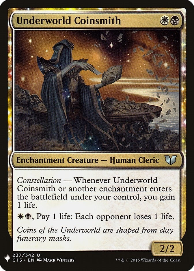 Image for Underworld Coinsmith (237) [The List Reprints]
