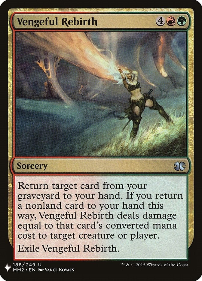 Image for Vengeful Rebirth (188) [The List Reprints]
