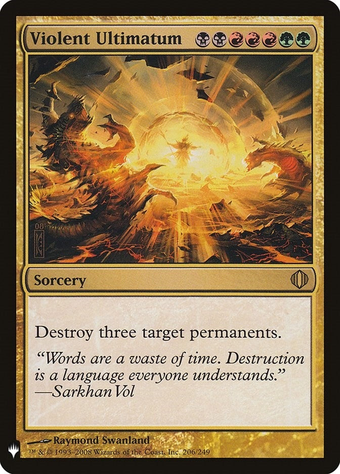 Image for Violent Ultimatum (206) [The List Reprints]
